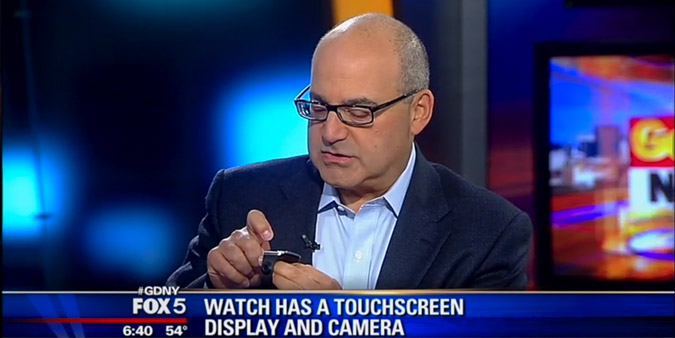 Taking a Picture on the Galaxy Gear