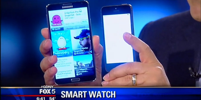 Galaxy Note 3 vs iPhone 5