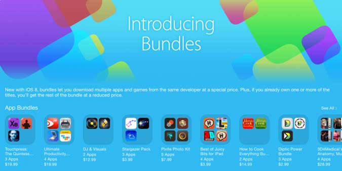 iOS 8 Bundles