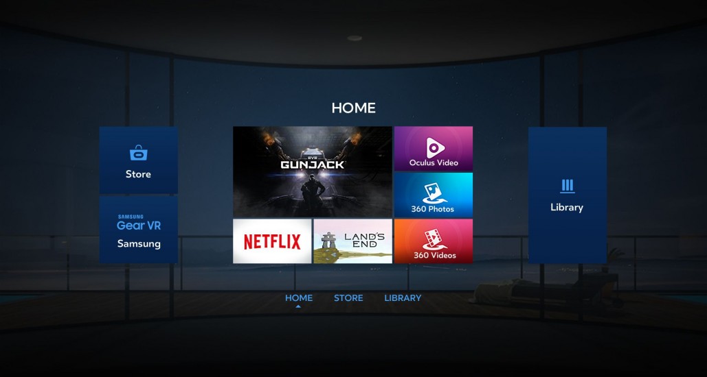 Samsung VR App Store