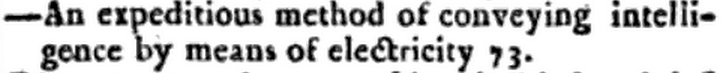 Electrical Telegraphy by C. M.